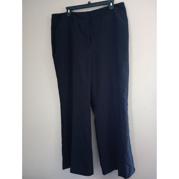 NWT Worthington Black Dress Trouser Pants Size 16 Short - Picture 1 of 8